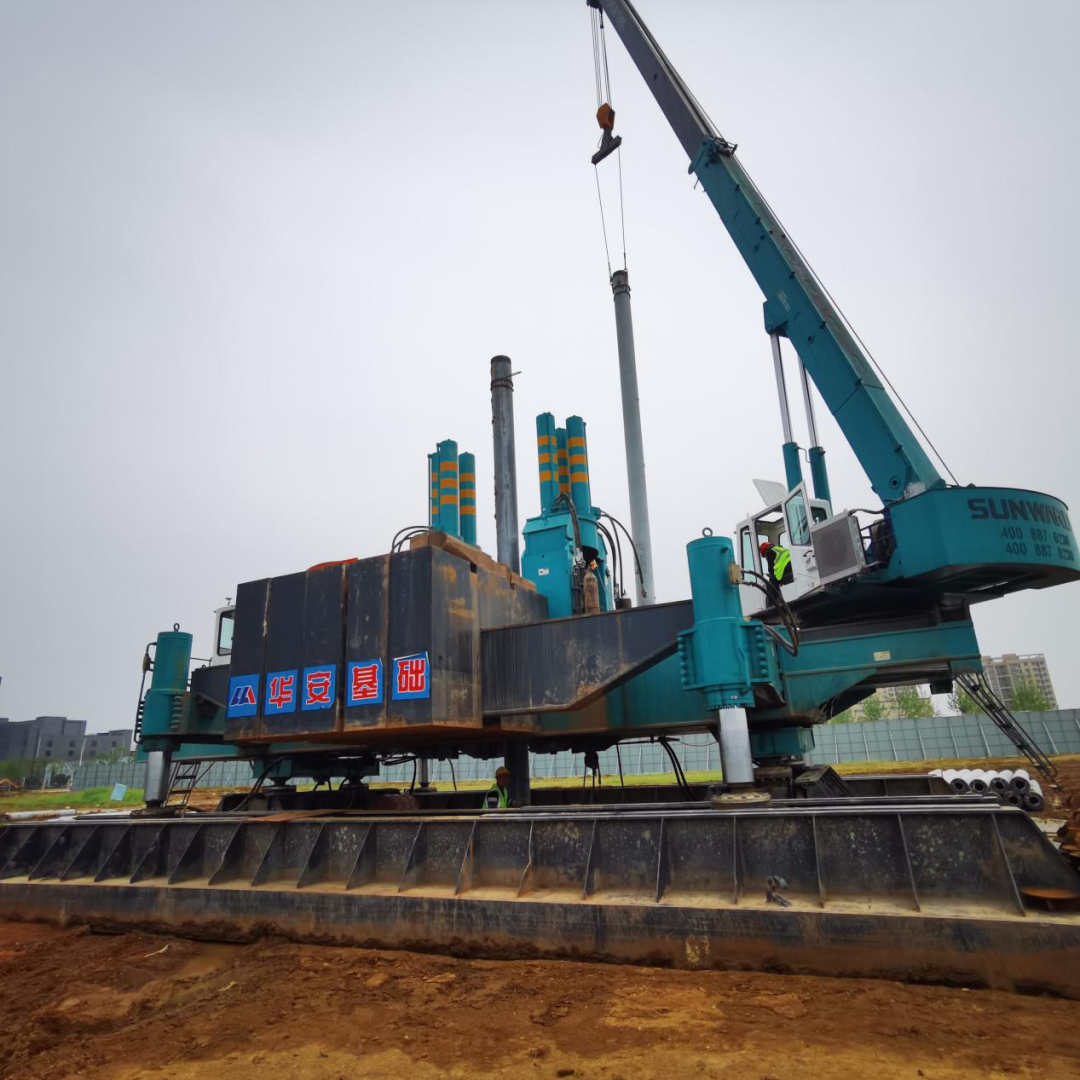 20天，800多根桩基！华安基础又受褒奖