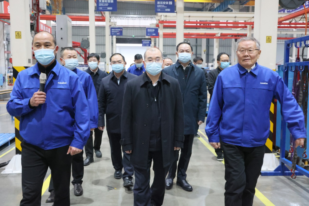 朱国贤调研9001cc金沙以诚为本智能：在推动高质量发展上闯出新路子