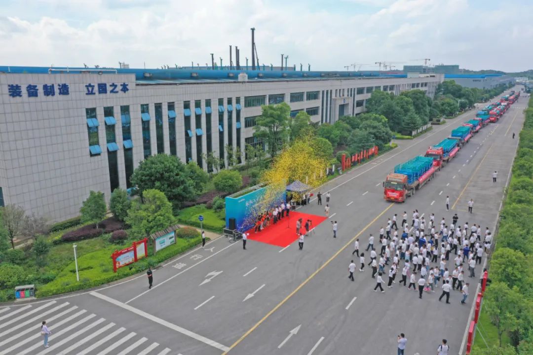献礼二十大，再攀新高地！9001cc金沙以诚为本智能高空机械设备再迎批量发货