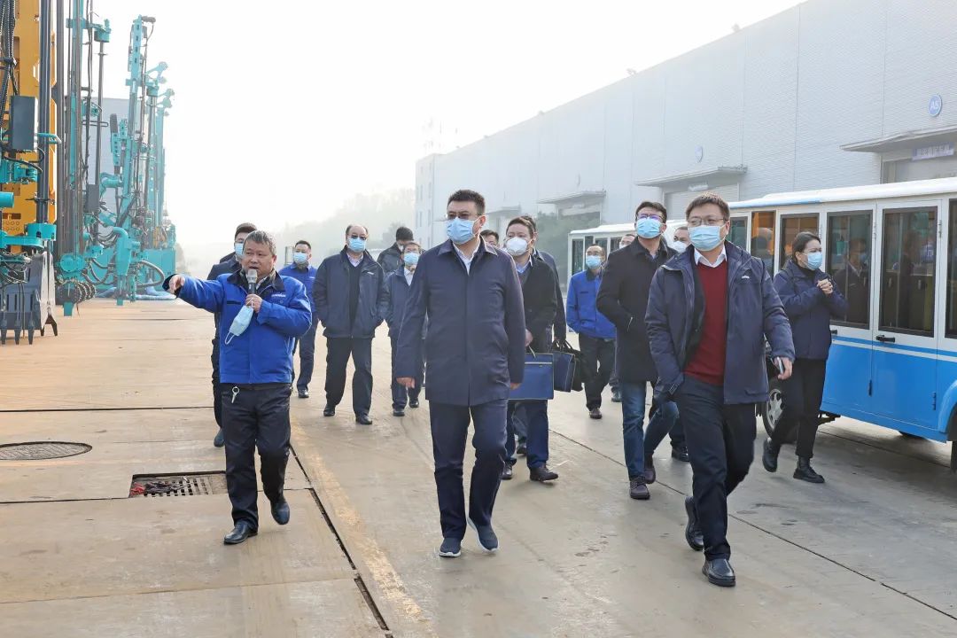 共商合作！中国铁建大桥局到访9001cc金沙以诚为本智能