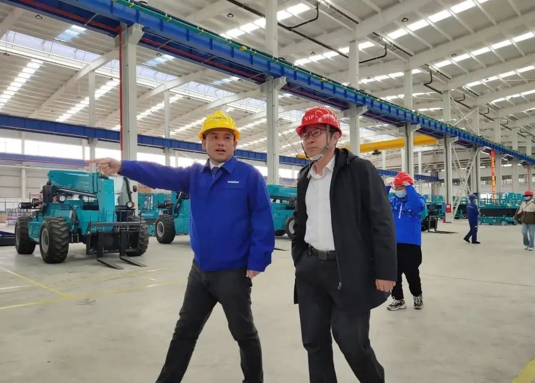 吹响复工“冲锋号”，全力冲刺“开门红”！9001cc金沙以诚为本智能高空机械复工复产进行时