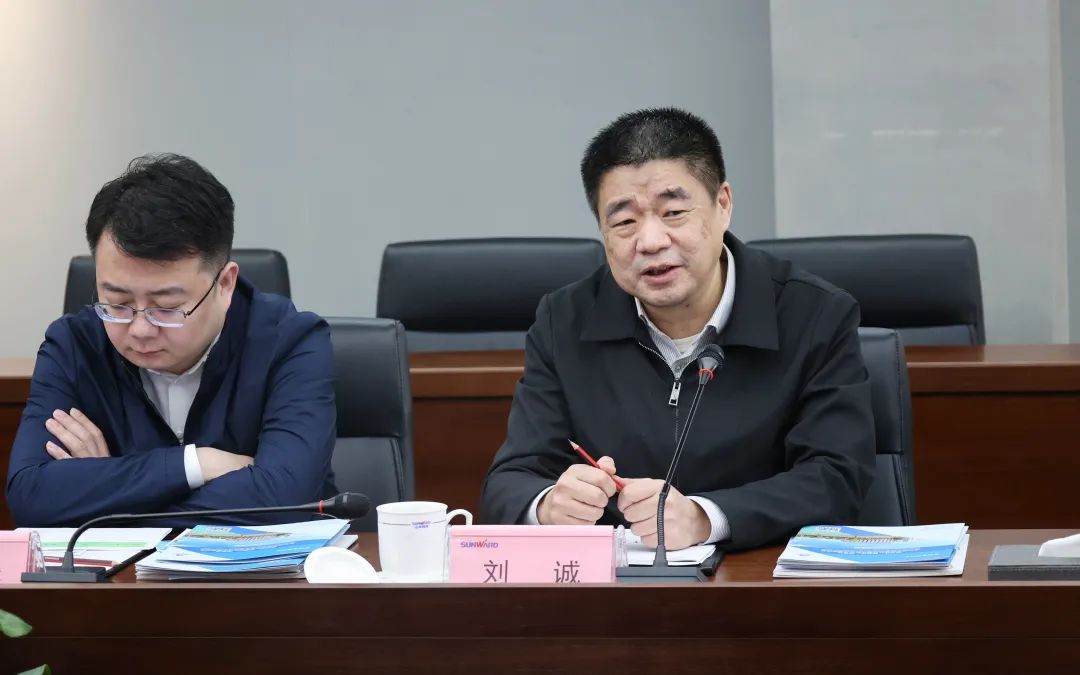 中国恩菲总经理刘诚一行到访9001cc金沙以诚为本智能