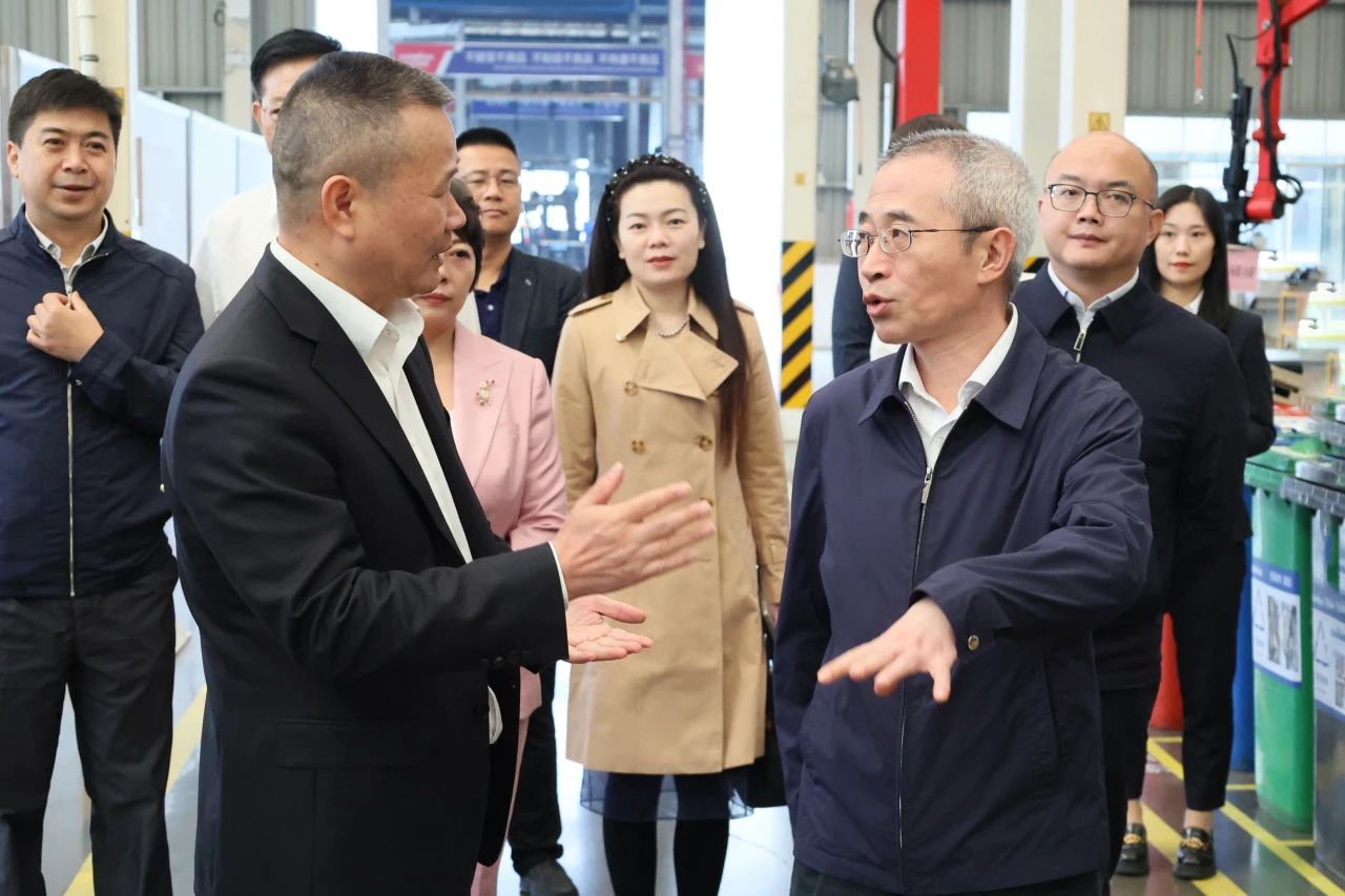 全国工商联副主席寿子琪调研9001cc金沙以诚为本智能
