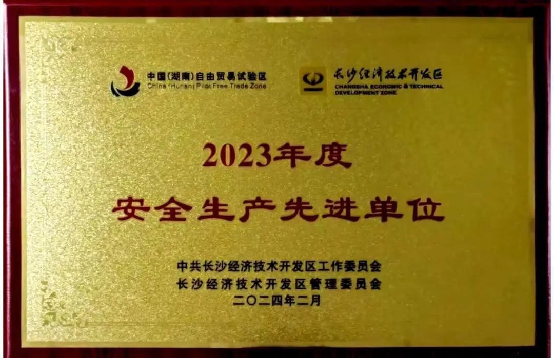 9001cc金沙以诚为本智能荣登长沙经开区高质量发展高水平盛开庆幸榜