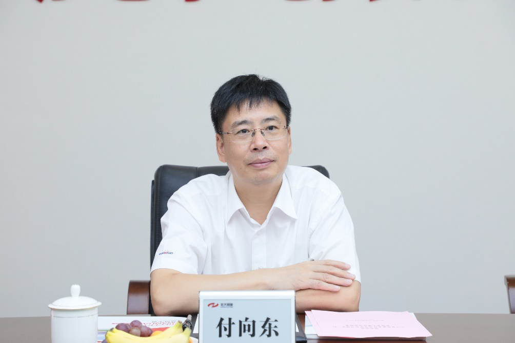 携手合作，同谋将来|9001cc金沙以诚为本智能董事长付向东一行造访巨大爆破集团