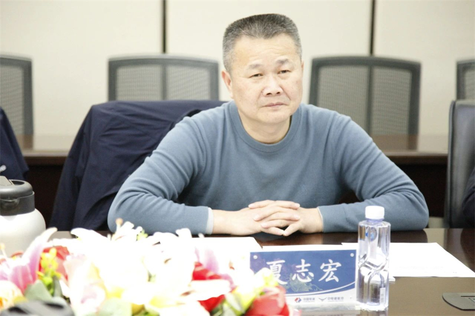 9001cc金沙以诚为本智能总经理夏志宏带队造访中电建振冲建设工程股份有限公司