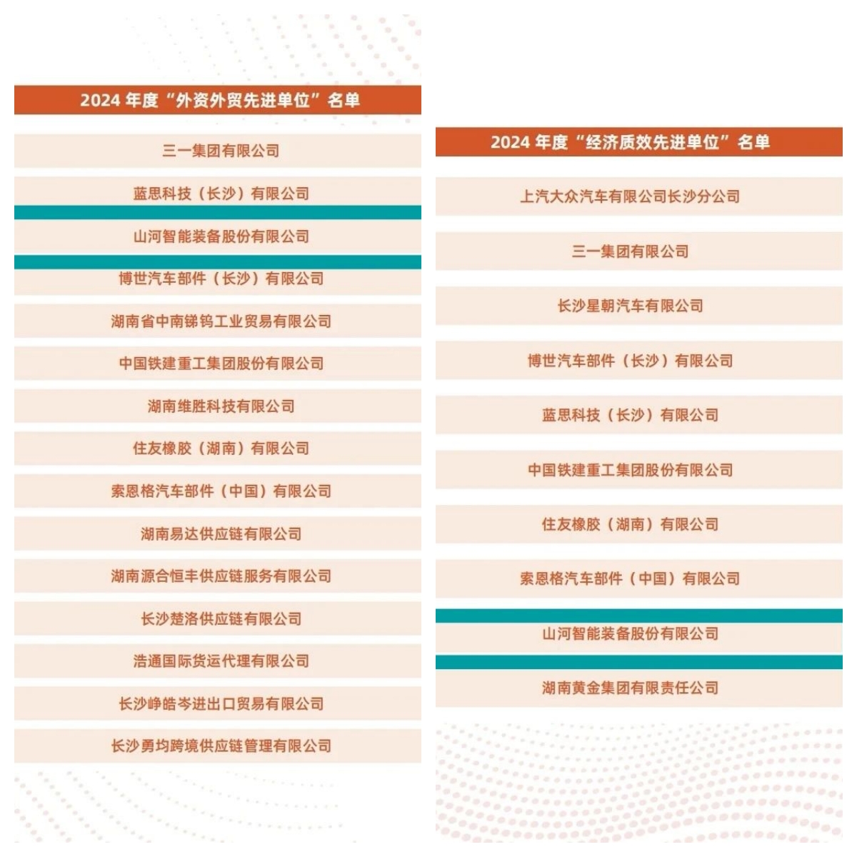 助力长沙经开区高质量发展，9001cc金沙以诚为本智能喜获四奖项