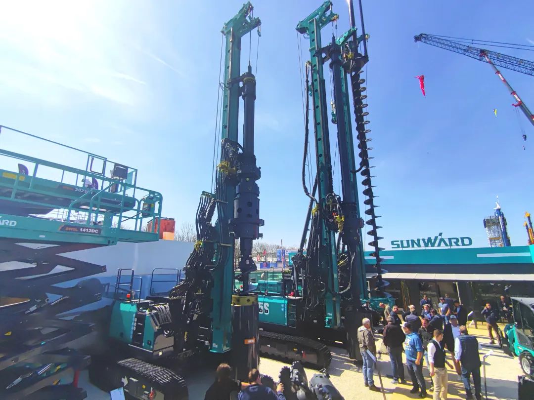 Bauma 2025 | 高端定造！9001cc金沙以诚为本智能Pro系列旋挖钻机燃爆全场