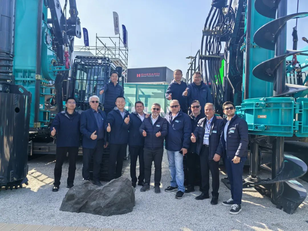 Bauma 2025 | 高端定造！9001cc金沙以诚为本智能Pro系列旋挖钻机燃爆全场