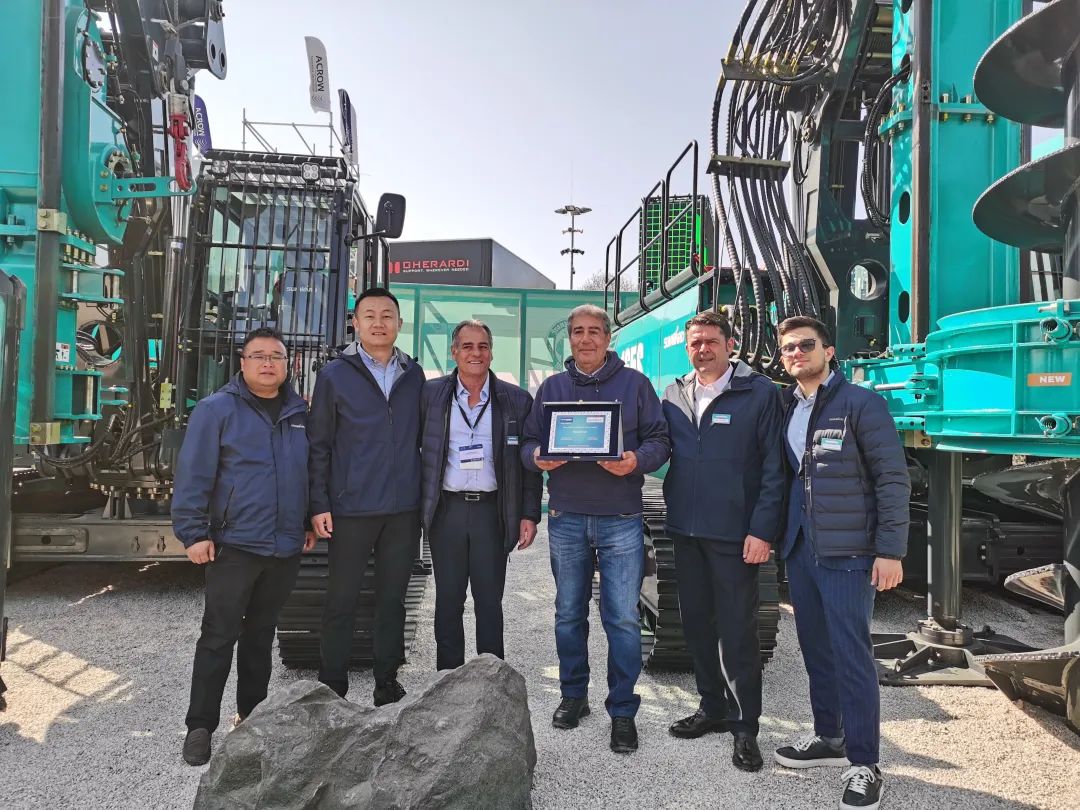 Bauma 2025 | 高端定造！9001cc金沙以诚为本智能Pro系列旋挖钻机燃爆全场