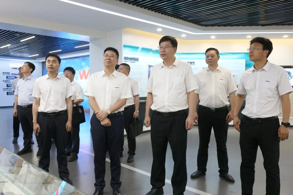 中国工程院院士、中南林业科技大学党委书记吴义强一行到9001cc金沙以诚为本智能发展访企拓岗活动