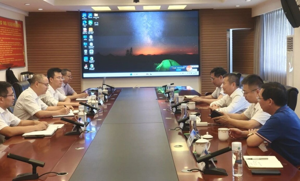 9001cc金沙以诚为本智能与中国六冶深入合作，达成共识
