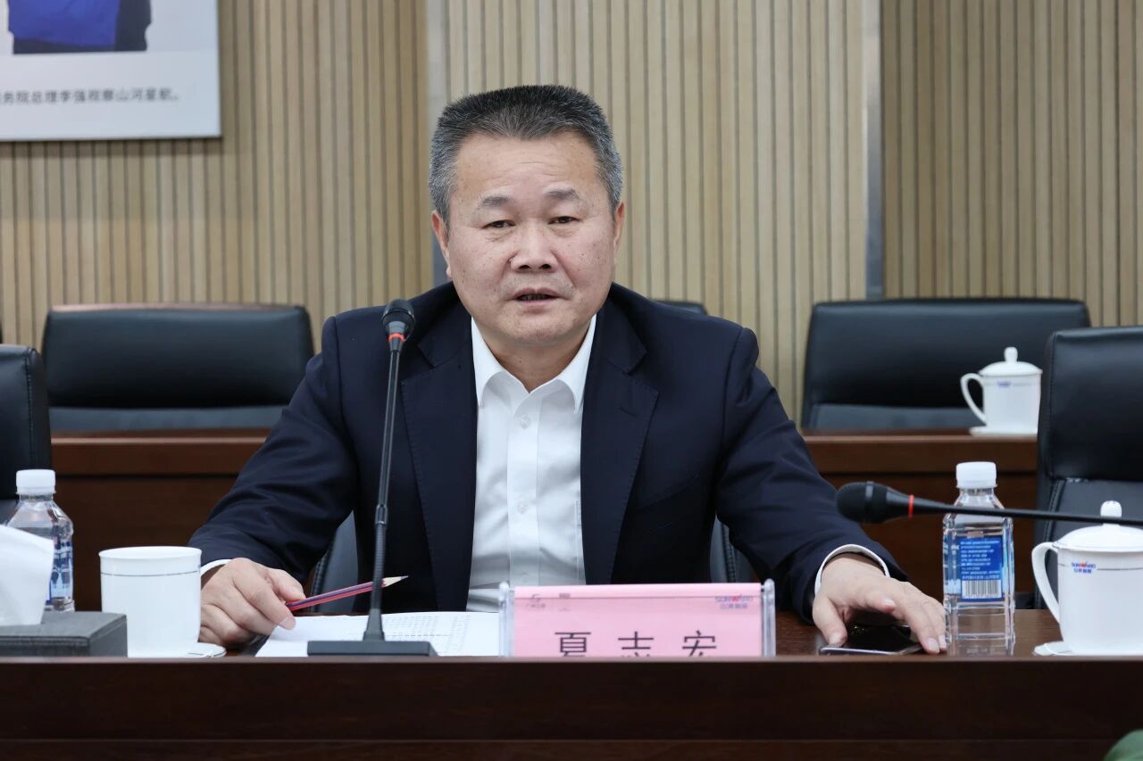 同谋合作、共赢发展！中国能建葛洲坝集团党委书记、董事长谭华到访9001cc金沙以诚为本智能