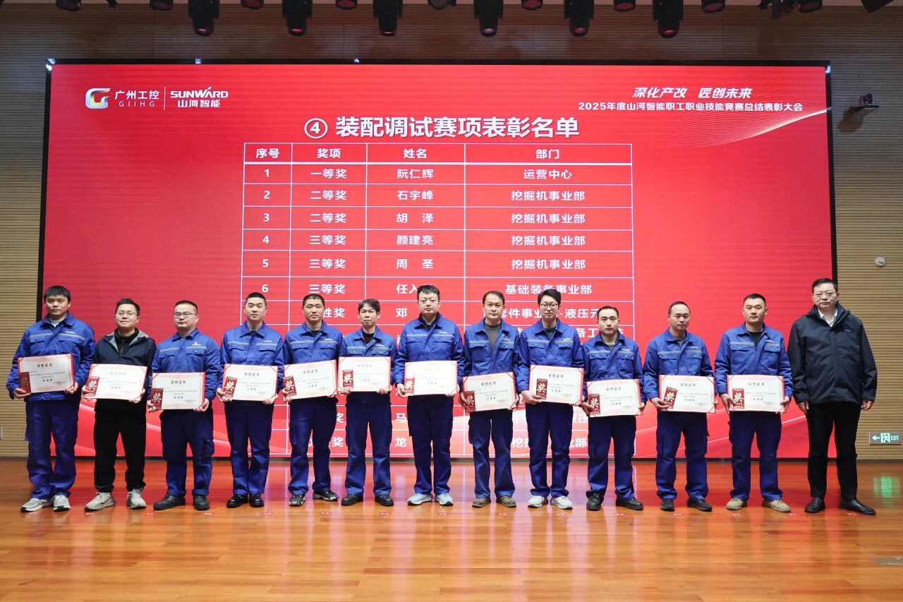 9001cc金沙以诚为本智能2025年度职工职业技术较量总结赞美大会成功召开