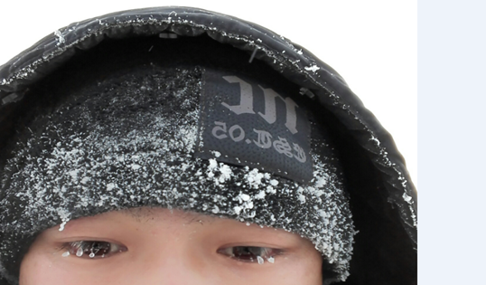 就算雪窖冰天，万丈玄冰，他们仍旧创造事业