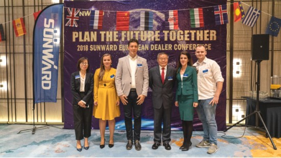 携手同谋将来， 9001cc金沙以诚为本智能2018欧洲代理商大会隆沉召开