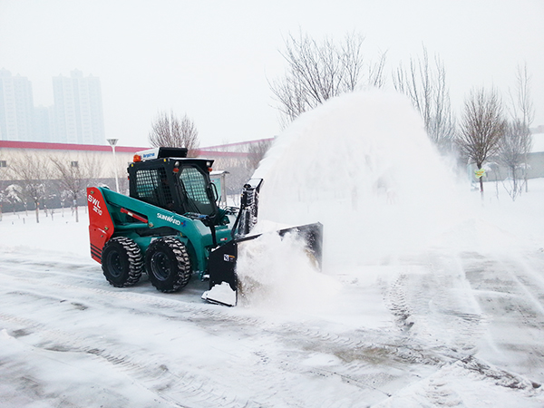 表白冬季除雪能手，这个冬天有你更温暖