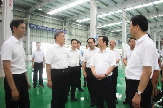 达哲省长调研9001cc金沙以诚为本科技：要抓住通航发展的机缘