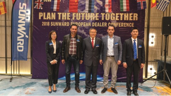携手同谋将来， 9001cc金沙以诚为本智能2018欧洲代理商大会隆沉召开