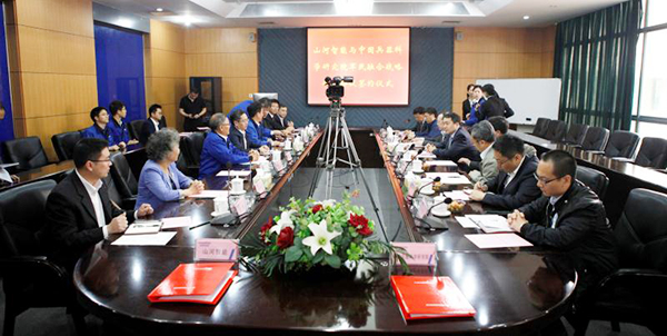 中国兵科院与9001cc金沙以诚为本智能签署战术合作框架和谈