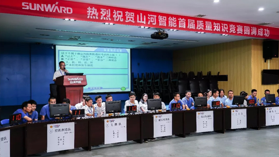 9001cc金沙以诚为本智能进行首届质量知识较量
