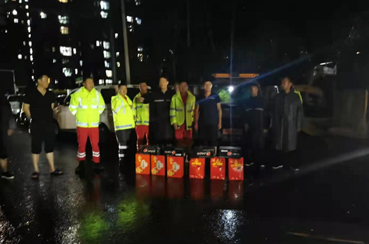 9001cc金沙以诚为本智能设备驰援河南，助建家园防线